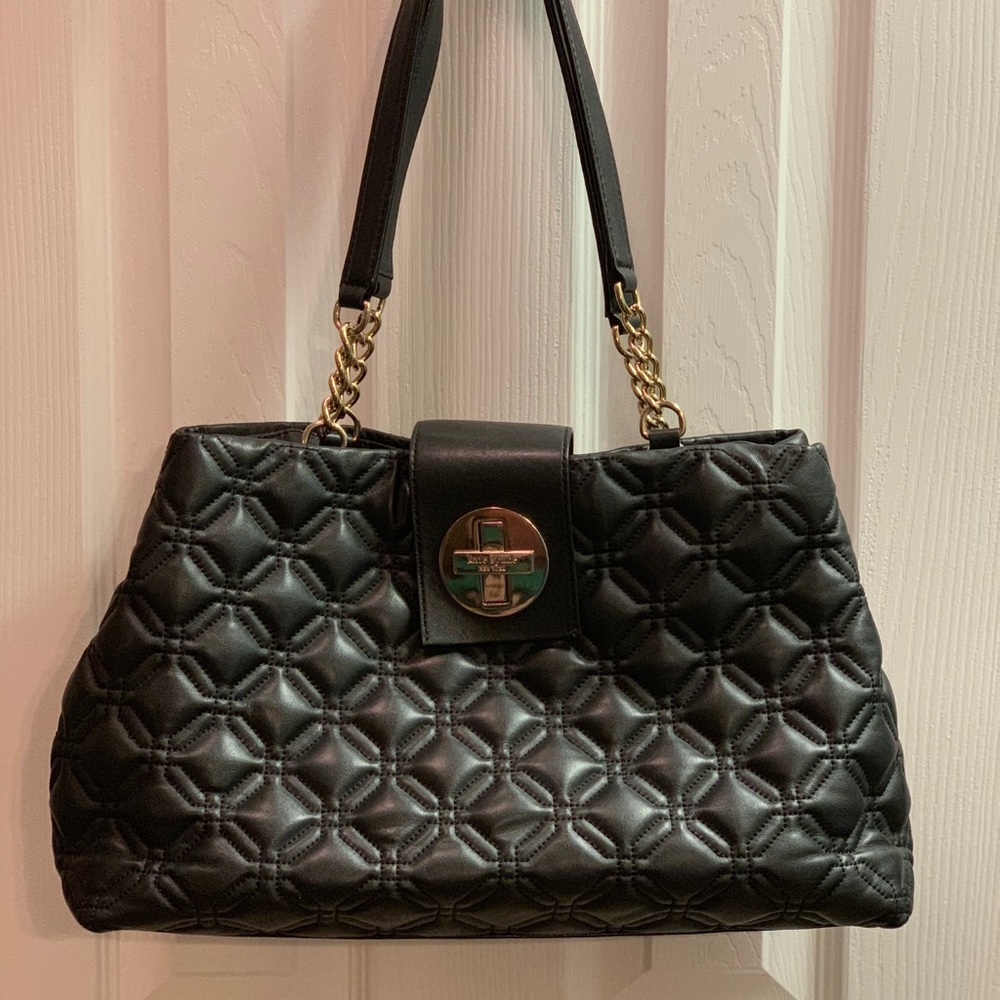 Kate Spade quilted leather tote